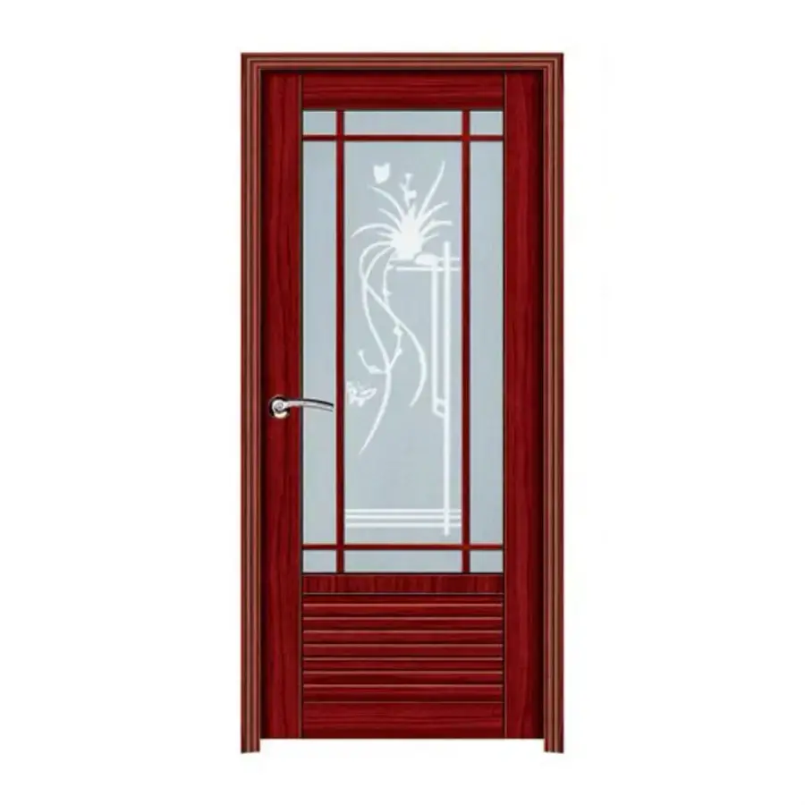 What is the difference between wood door and aluminum door in sound insulation effect?